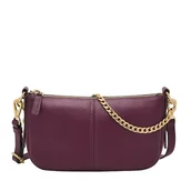 Torebki damskie - Fossil Women's Jolie Baguette Bag, Purple, liliowy - miniaturka - grafika 1