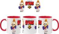 Kubki - Kitboxer Kubek Ceramiczny Prezent Tasse Mug Mug Brawl Stars Battle Arena Kit, Czerwony 330 ml - miniaturka - grafika 1
