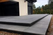 Inne materiały budowlane - 100x50 cm VT - (B15 czarny) - betonowa płyta podłogowa i tarasowa - miniaturka - grafika 1