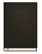 Kalendarze - Michalczyk i Prokop Spółka z o.o. Terminarz Powszechny Mipro B6 czarny T-200V-V T-200V-V - miniaturka - grafika 1
