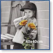 Ramki na zdjęcia - Rama aluminiowa do plakatu 40x40cm, granatowa / ARTVIC - miniaturka - grafika 1