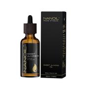 Olejki do ciała i włosów - Nanoil Nanoil Sweet Almond 50 ml - miniaturka - grafika 1