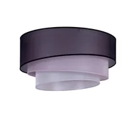 Lampy sufitowe - Duolla - Lampa sufitowa TRIO 1xE27/15W/230V śr. 45 cm czarny/różowy/srebrny - miniaturka - grafika 1