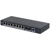Switche - Dahua Technology SG4010-2F Zarządzany L2 Gigabit Ethernet (10/100/1000) Czarny DH-SG4010-2F - miniaturka - grafika 1