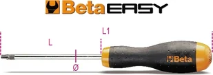 BETA Q3 - WKRĘTAK EASY PROFIL TAMPER RESISTANT TORX 156MM T9 1208RTX/09 - Śrubokręty - miniaturka - grafika 1