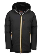Kurtki męskie - Geographical Norway Parka "Cassim" w kolorze czarnym - miniaturka - grafika 1