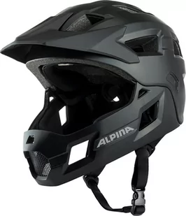 Alpina, kask rowerowy, Rupi Black Matt, r. 51-56 - Kaski rowerowe - miniaturka - grafika 1