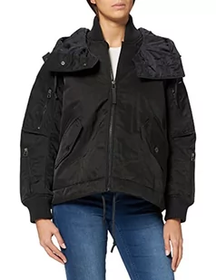 G-STAR RAW Damska kurtka bomberka z wieloma kieszeniami, Czarny (Dk Black C899-6484), XL - Kurtki damskie - miniaturka - grafika 1