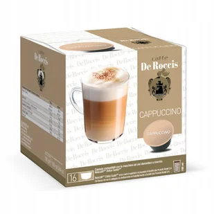 Kapsułki Do Ekspresu Nescafe Dolce Gusto Cappuccino 16 szt De ROCCIS - Kawa w kapsułkach i saszetkach - miniaturka - grafika 1
