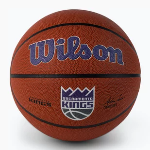 Piłka do koszykówki Wilson NBA Team Alliance Sacramento Kings brown rozmiar 7 - Koszykówka - miniaturka - grafika 1
