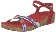 Klapki i japonki damskie - Desigual Beach Kim 2 japonki damskie, czerwony - czerwony granatowy 5036-36 EU - miniaturka - grafika 1