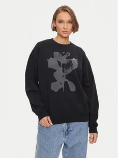 Replay Bluza W3638A.000.22738P Czarny Loose Fit - REPLAY - Bluzy damskie - miniaturka - grafika 1