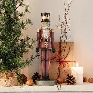 Dekoracyjny dziadek do orzechów Serifa - Ozdoby bożonarodzeniowe - miniaturka - grafika 1