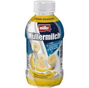 Kefiry, jogurty, maślanki - Muller - Mullermilch o smaku bananowym - miniaturka - grafika 1