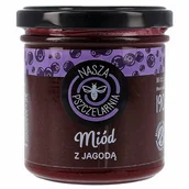 Miód - Miód z jagodą Nasza Pszczelarnia 190g - miniaturka - grafika 1