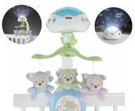 Karuzele dla niemowląt - Fisher Price Karuzela Pozytywka Usypiacz Nad Łóżeczko z Projektorem Gwiazd - miniaturka - grafika 1
