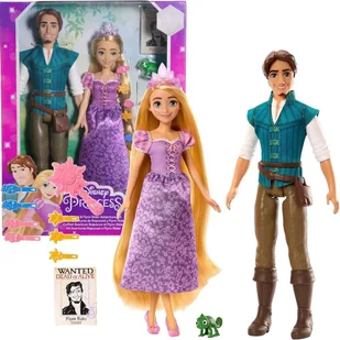 Disney Princess Roszpunka Flynn i akcesoria zestaw przygodowy - Figurki dla dzieci - miniaturka - grafika 1