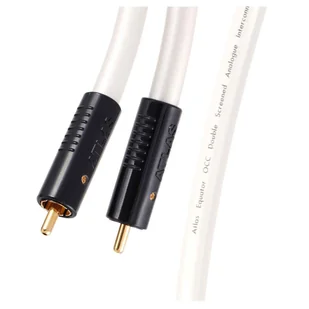 Atlas Equator Achromatic - kabel do subwoofera RCA-RCA 3m 3m ✦ SALON ✦ ZAPYTAJ O RABAT ✦ RATY 30x0% - Kable - miniaturka - grafika 1