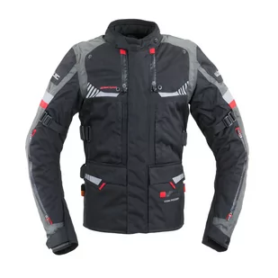 Kurtka motocyklowa turystyczna W-TEC Excellenta Evo, Szary, 6XL - Kurtki i kamizelki sportowe męskie - miniaturka - grafika 1