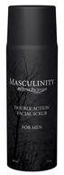 Peelingi i scruby do twarzy - Beaute Pacifique Masculinity Double Action Facial Scrub Peeling 100 ml - miniaturka - grafika 1