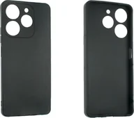 Etui i futerały do telefonów - caseroxx ochronne etui TPU kompatybilne z Tecno Mobile Spark 10 Pro, gumowe etui na telefon komórkowy czarne - miniaturka - grafika 1