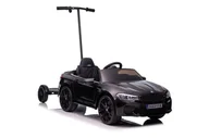 Pojazdy elektryczne dla dzieci - Auto Na Akumulator BMW M5 Z Platformą Dla Rodzica Czarne Lakierowane - miniaturka - grafika 1