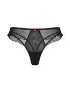 Majtki damskie - Majtki stringi Affection Bloovii czarny L - miniaturka - grafika 1