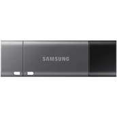 Nośniki danych - Samsung DUO Plus pamięć USB 64 GB USB Type-A / USB Type-C 3.2 Gen 1 (3.1 Gen 1) Czarny, Srebrny, Nośnik Pendrive USB - miniaturka - grafika 1