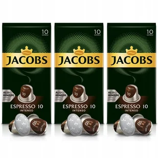 Kapsułki do Nespresso Jacobs Espresso 10 Intenso 30szt - Kawa w kapsułkach i saszetkach - miniaturka - grafika 1