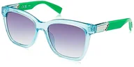Okulary przeciwsłoneczne - Furla Okulary damskie, Transp.azure, 54 - miniaturka - grafika 1