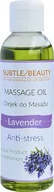 Olejki i świece do masażu - Subtle Beauty Antystresowy Naturalny olejek do masażu Lawendowy 140ml - miniaturka - grafika 1