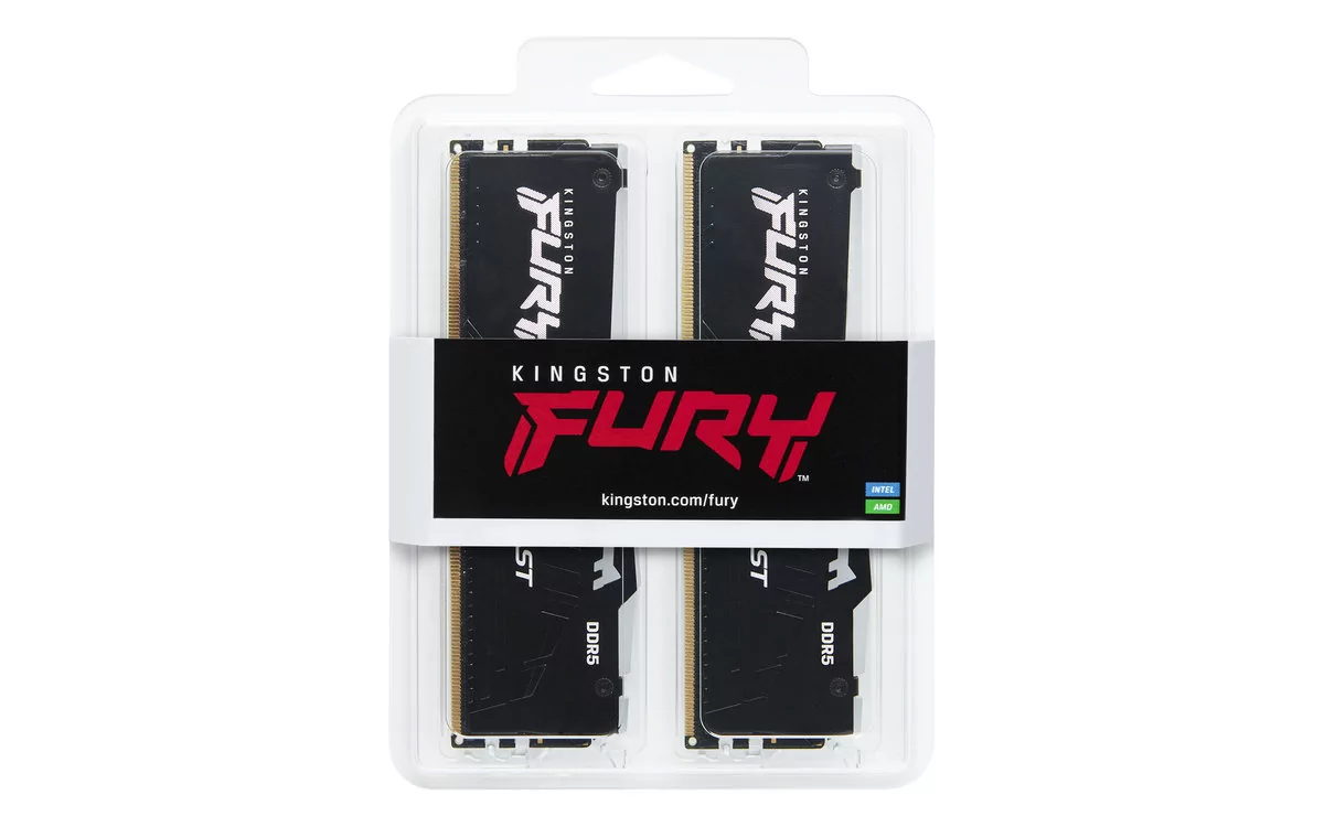 Kingston Fury Beast, DDR5, 64 GB, 6000MHz, CL36 (KF560C36BBEK2-64)