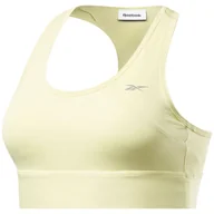 Bielizna sportowa damska - Biustonosz damski Reebok  Bra yellow XS - miniaturka - grafika 1