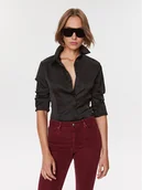 Koszule damskie - Guess Koszula Fernanda W3BH66 WFQC2 Czarny Slim Fit - miniaturka - grafika 1