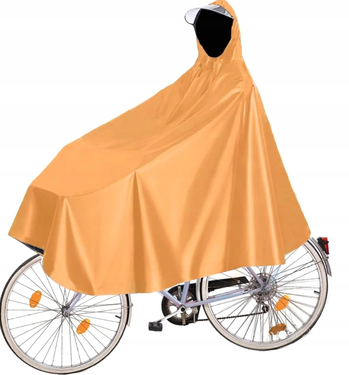 PŁASZCZ PRZECIWDESZCZOWY PONCZO UNISEX UNIWERSALNY WODOSZCZELNY ODDYCHAJĄCY