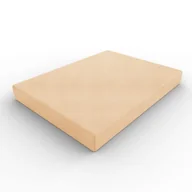 Prześcieradła - Spod Igły i Nitki Prześcieradło Frotte z gumką 140x200 cm jasno-beżowe - miniaturka - grafika 1