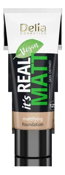 DELIA Real Matt 106 podkład coffee 30ml