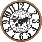 Zegary - Zegar ścienny MPM E04.4528 kontynenty 60 cm . - miniaturka - grafika 1