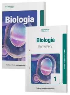 Biologia 1. Podręcznik i karty pracy. Szkoły ponadpodstawowe. Zakres podstawowy - Beata Jakubik, Renata Szymańska - podręcznik - Podręczniki dla liceum - miniaturka - grafika 1