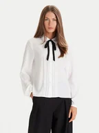 Koszule damskie - Morgan Koszula 252-CLOTER Biały Regular Fit - miniaturka - grafika 1