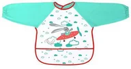 Śliniaki i fartuszki - Śliniak z długim rękawem BABY ADVENTURER 837 Zielony 24m+ BabyOno - miniaturka - grafika 1