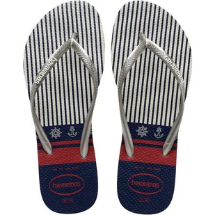 Klapki, japonki Slim Nautial Havaianas - Klapki i japonki damskie - miniaturka - grafika 1