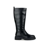 Kozaki damskie - Damskie KOZAKI GEOX D IRIDEA D04HRG-0BC43-C9999 – Czarny - miniaturka - grafika 1