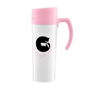Ambition ADVENTURE KUBEK TERMICZNY 420 ML MEOW STAL NIERDZEWNA 99576 99576 - Kubki termiczne - miniaturka - grafika 1