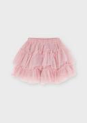 Spódnice - Spódnica Mayoral 4901-56 tiulowa z falbankami dla dziewczynki - wzrost 122 cm (7 lat) - miniaturka - grafika 1