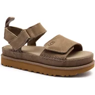 Sandały damskie - UGG Skórzane sandały W GOLDENSTAR - miniaturka - grafika 1