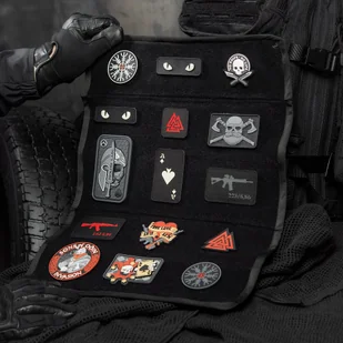 M-Tac - Uniwersalny Panel Na Naszywki - Czarny - 10048002 - Odzież taktyczna i umundurowanie - miniaturka - grafika 18