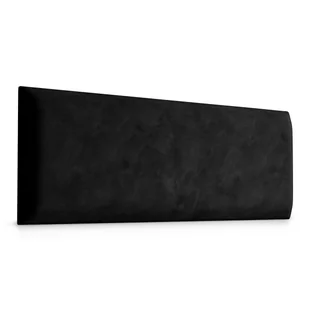 Panel Tapicerowany Czarny Wezgłowie 50x15cm - Meble modułowe i akcesoria - miniaturka - grafika 1
