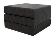 Materace turystyczne - Materac turystyczny 80x200x14 rozkładany Kolor: Czarny - miniaturka - grafika 1