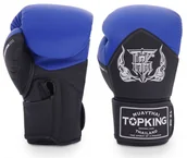 Rękawice bokserskie - Top King Rękawice Bokserskie TKBGBL-01 "Blend" Black/Blue - miniaturka - grafika 1